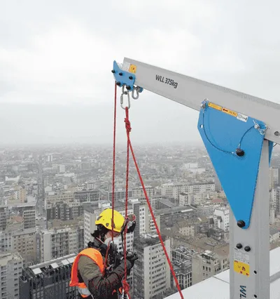 Reid Lifting T-Davit portable lifting system
